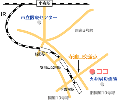 北九州市地図